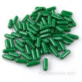 Lege veganistische capsules groene kleur